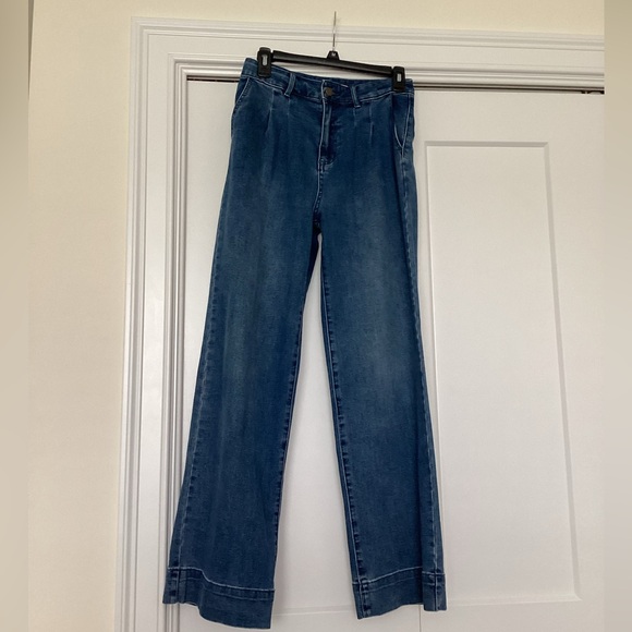 Bagatelle Blue Flare & Wide Leg Jeans - Picture 2 of 10